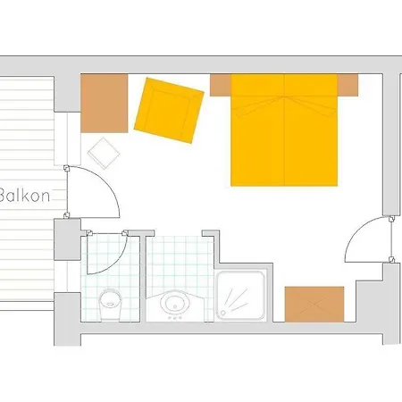 住宿加早餐酒店 Am Kirchhof Sankt Jakob am Arlberg
